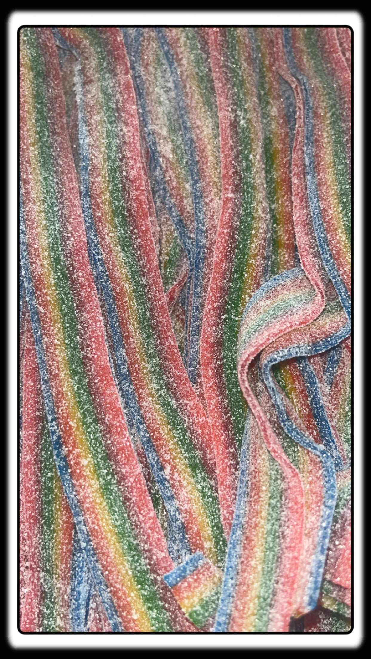 Ceinture arc en ciel Damel 06/2026 Numéro de lot : 56234 ( 100 grammes )