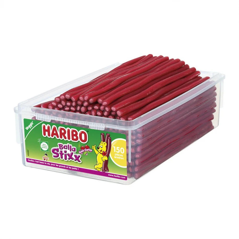 Balla stixx Haribo cerise 06/2026 numéro de lot L341-4002534079 ( lot de 5 )