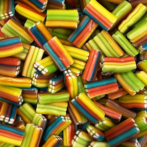 Brique multicolore lisse Dulceplus 03/06/2027 ( 100 grammes )