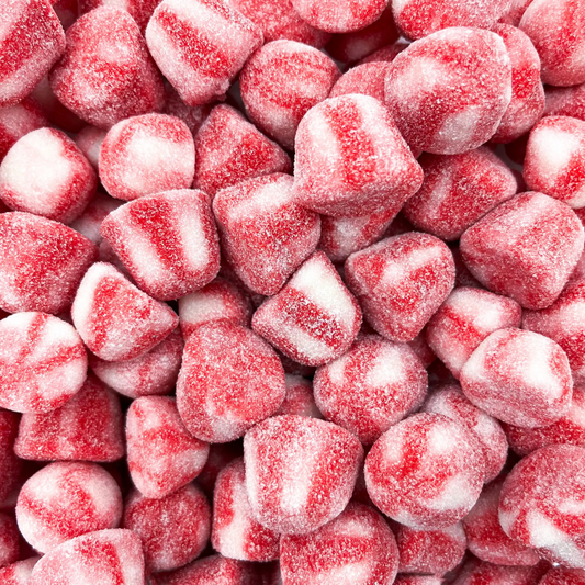 Bisous twist fraise Dulceplus 17/03/2027 numéro de lot : 5121 ( 100 grammes )