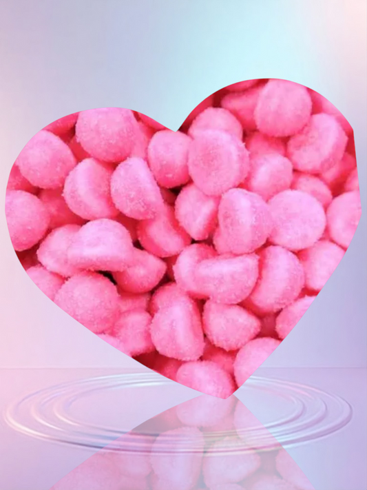Fraise tagada Pink Haribo 08/2026 numéro de lot : L341-4002632687 (100 grammes)